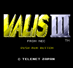 Valis III screenshot 2 for TurboGrafx CD